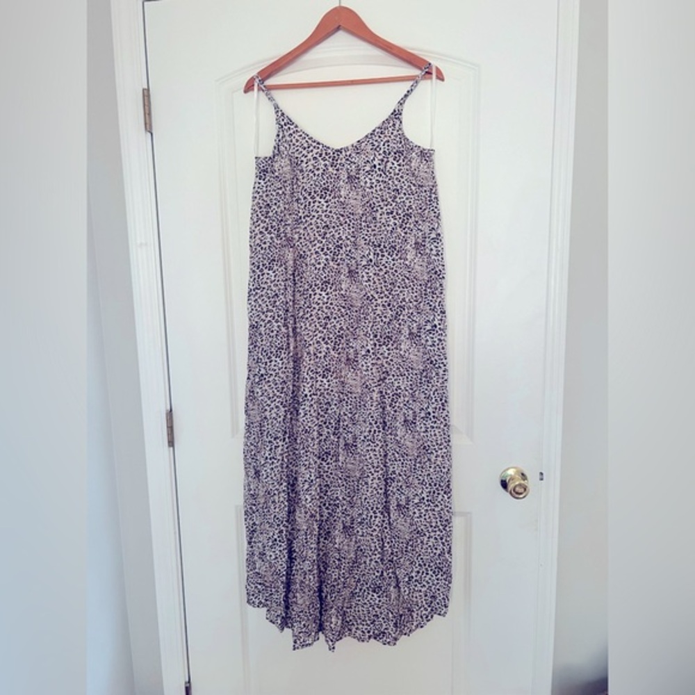 Entro Animal Print Maxi Dress